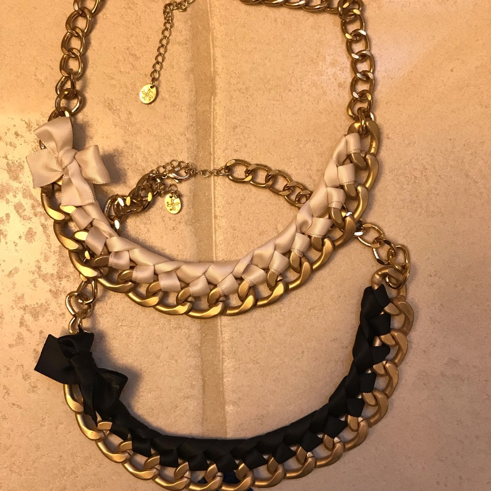 Ribbon Necklaces